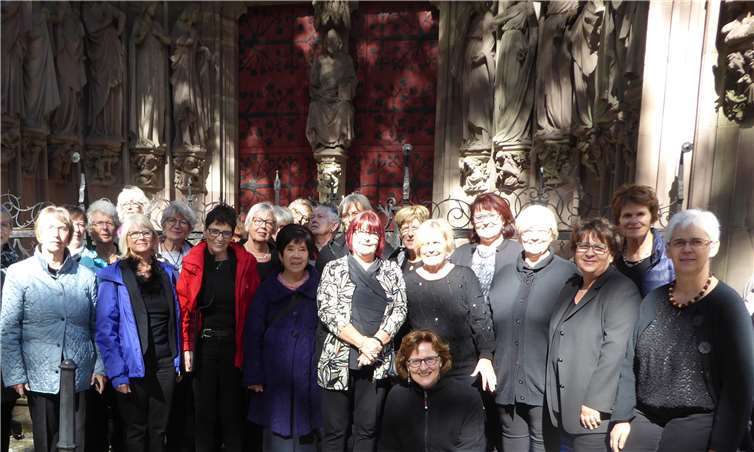 Der Frauenchor Rheinbach besuchte das Elsass.Foto: Picasa