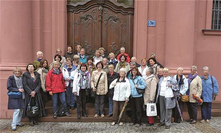 Der Frauenchor Rheinbach unterwegs in Mainz. privat