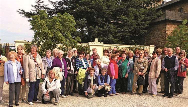 Der Frauenchor Wollendorf unternahm zusammen mit seinen Partnern einen Tagesausflug in den Rheingau. privat