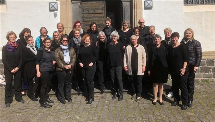 Der Frauenchor aus Albig bei Alzey war begeistert und beeindruckt von der lebendigen Mendiger Kirchengemeinde. Foto: privat