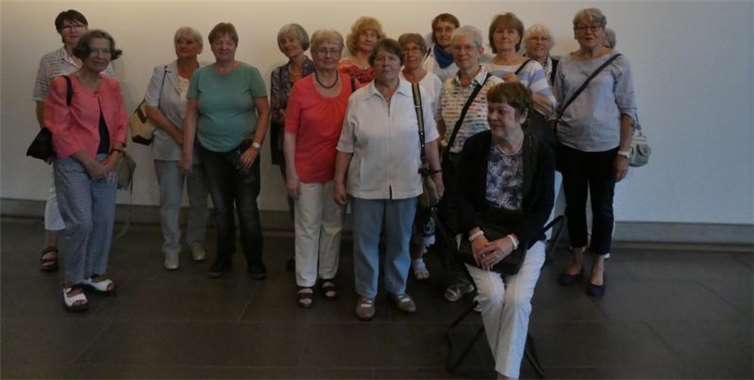 Der Frauentreff Meckenheim besuchte die interessante Ausstellung „Deutsche Mythen“. privat