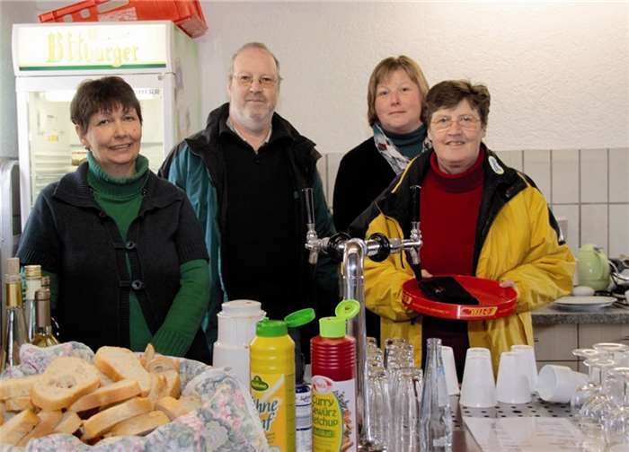 Der Fremdenverkehrsverein Wimbach hatte auf die Hubertushütte eingeladen. SES