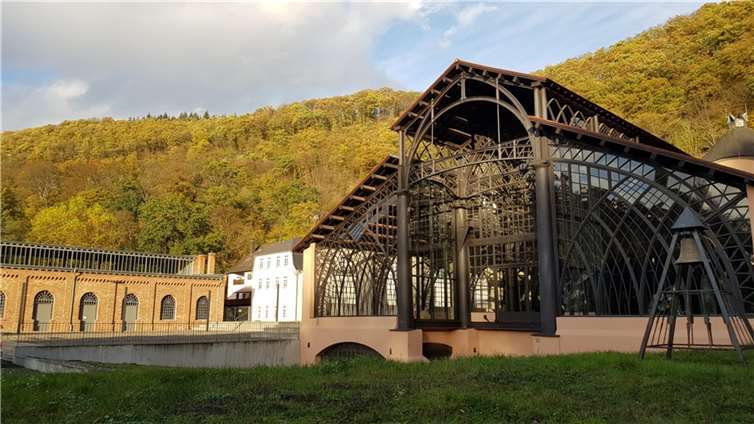Der Freundeskreis Sayner Hütte lädt zu Musik und Wein auf dem Industriedenkmal Sayner Hütte Foto: Stiftung Sayner Hütte