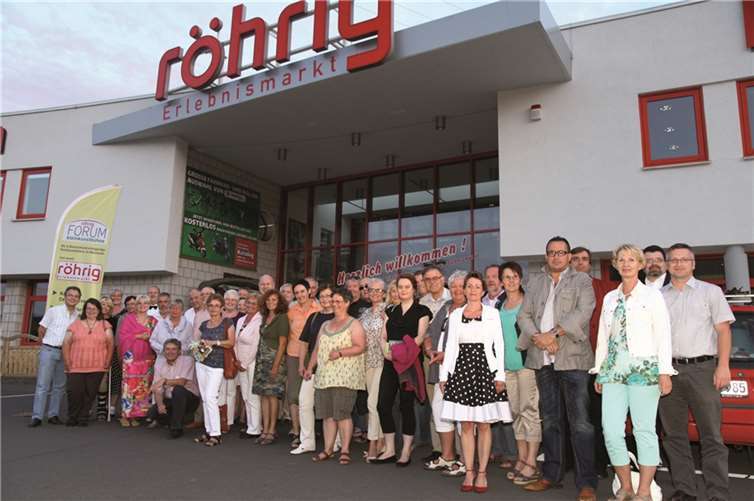 Der Freundeskreis der röhrig-forum Kulturbühne freut sich über weitere Kulturinteressierte, die sich beim Treffen am 11. Juni über die Ziele des Zusammenschlusses informieren.privat