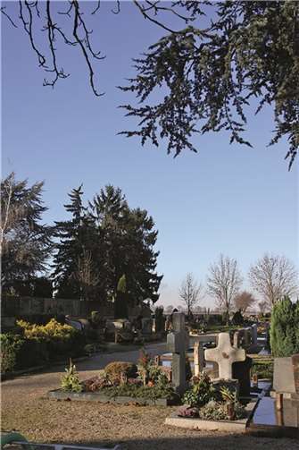 Der Friedhof in Odendorf. privat