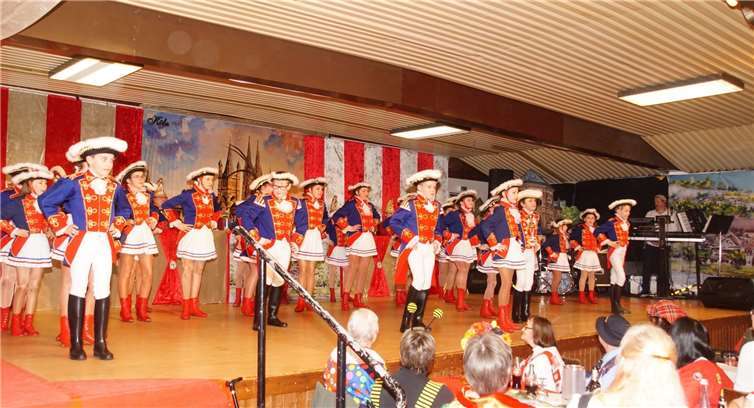 Der Gardetanz der Kadetten und Kadettenfunken.Foto: Gerd Rothbrust