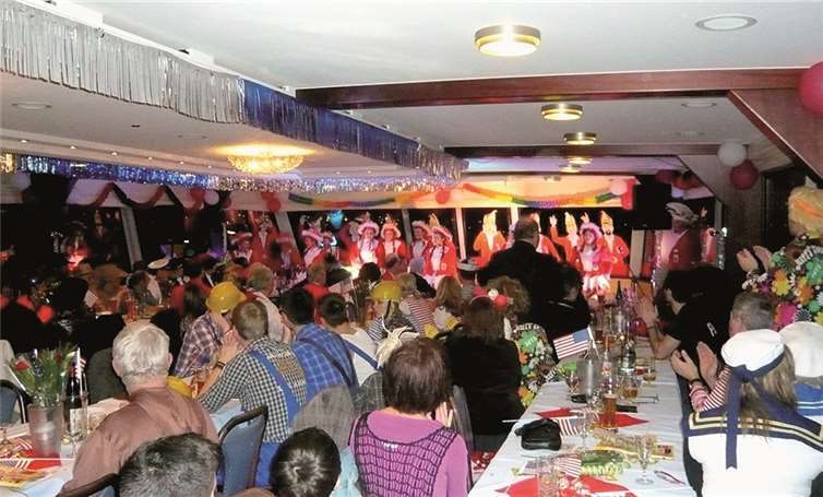 Der Gardetanz sorgte für Standing Ovations.privat