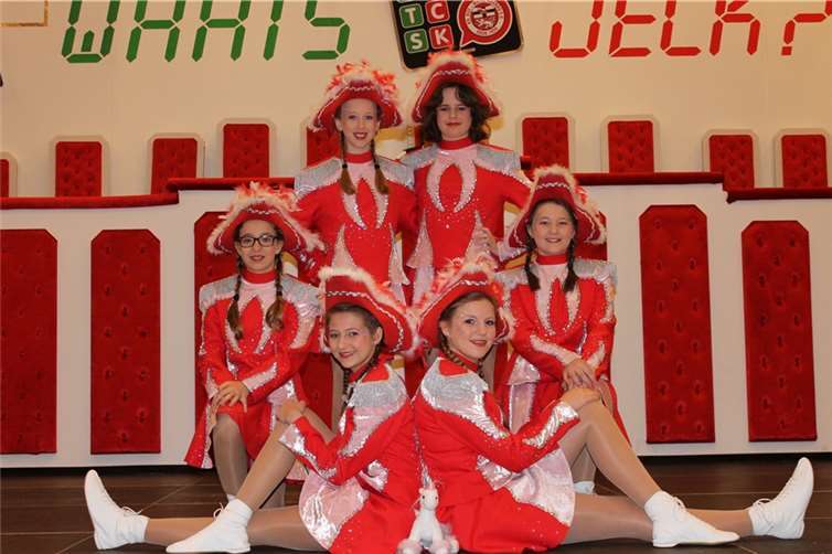 Der Gardetanz trainiert Kopf und Körper und macht viel Spaß.privat