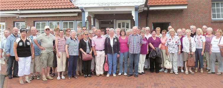 Der Gartenbauverein Plaidt im „Blumenreich Ostfriesland“.Privat