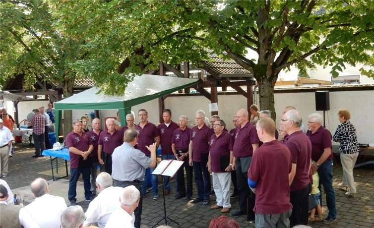 Der Gastgeberchor 2017. Privat