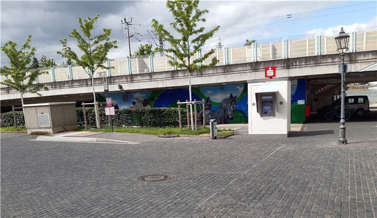 Der Geldautomat am Kapuzinerplatz. Quelle: SPD Ehrenbreitstein