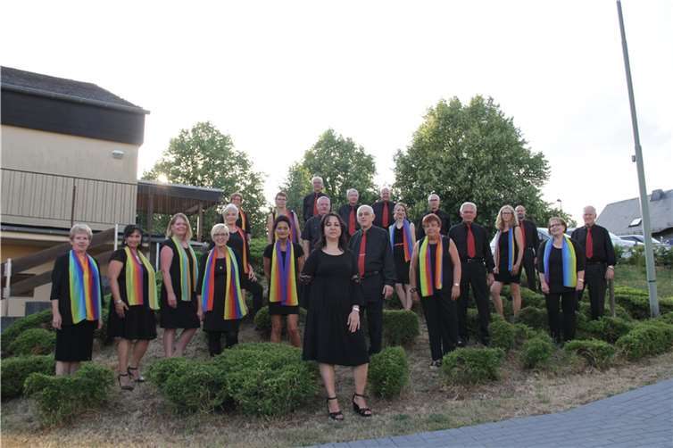 Der Gemischte Chor „Frohsinn“ aus Laubach.  Foto: privat