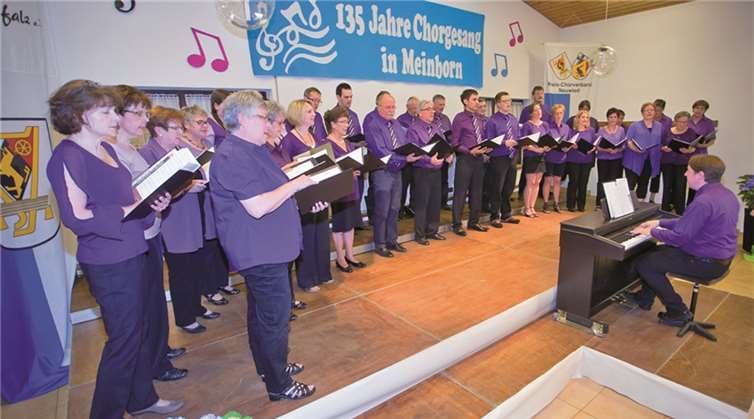 Der Gemischte Chor Meinborn feierte seinen 135. Geburtstag.