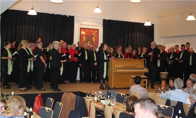 Der Gemischte Chor Unisono überzeugte mit vielen musikalischen Facetten und Stilrichtungen. Foto: privat