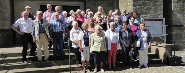 Der Gemischte Chor im MGV Rheinbach beim Ausflug.Privat