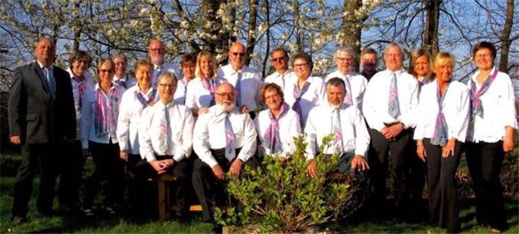 Der Gesangverein „Heimattreue“ Muscheid. Privat