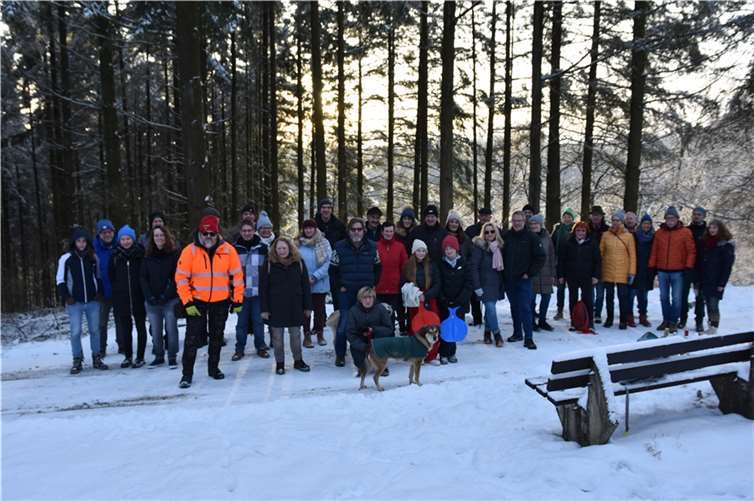 Der Gesangverein Laubach genoss das sonnige Wetter. Foto: privat