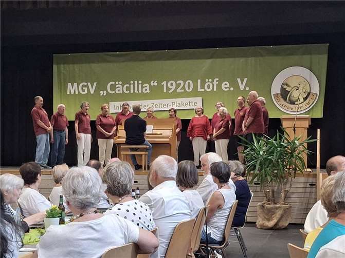 Der Gesangverein Moselgruß 1976 Burgen
