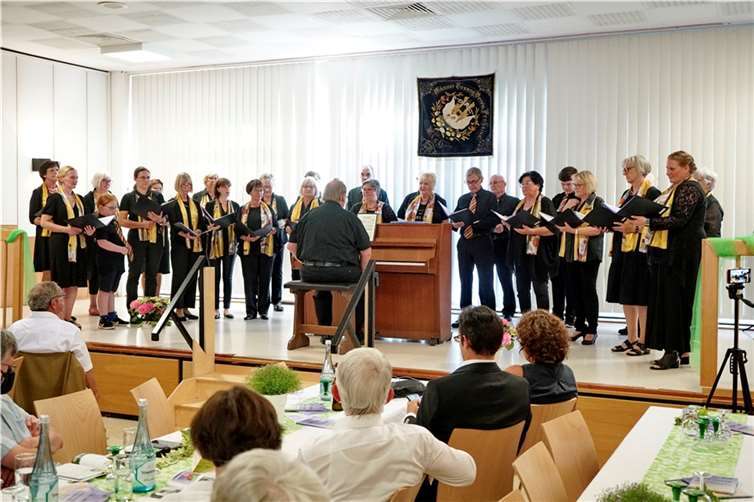 Der Gesangvereins Frohsinn Eich feierte sein 100 + 2-jähriges Jubiläum. Foto: privat
