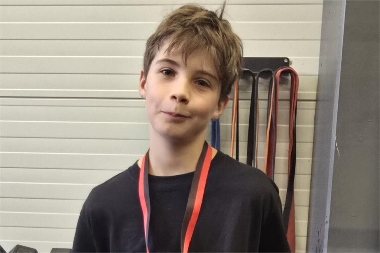 Der Gewinner Lennart Schanz von Red Dragon Neuwied