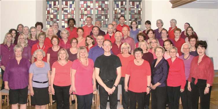 Der Gospel-Chor Koblenz-Mitte in aktueller Aufstellung. Michael Wingen