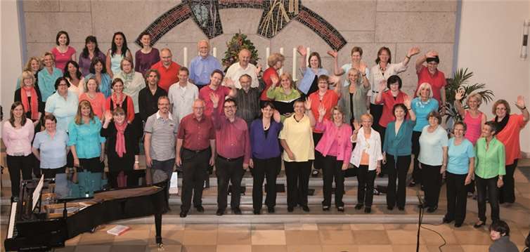 Der Gospelchor Bad Neuenahr freut sich auf die Teilnahme beim diesjährigen Gospelkirchentag in Kassel. Privat