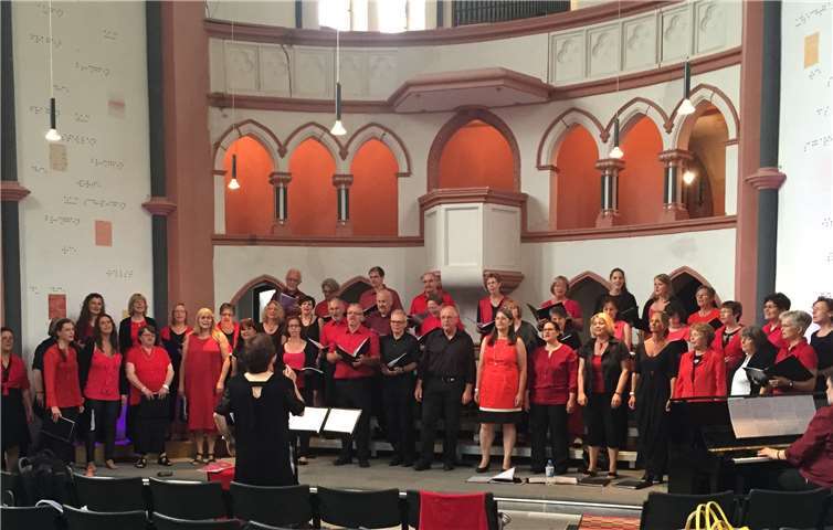 Der Gospelchor Bad Neuenahr.Foto: privat