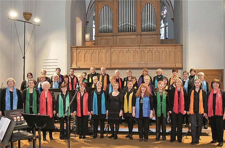 Der Gospelchor „Good News“ singt seit 10 Jahren von „Guten Nachrichten“. privat