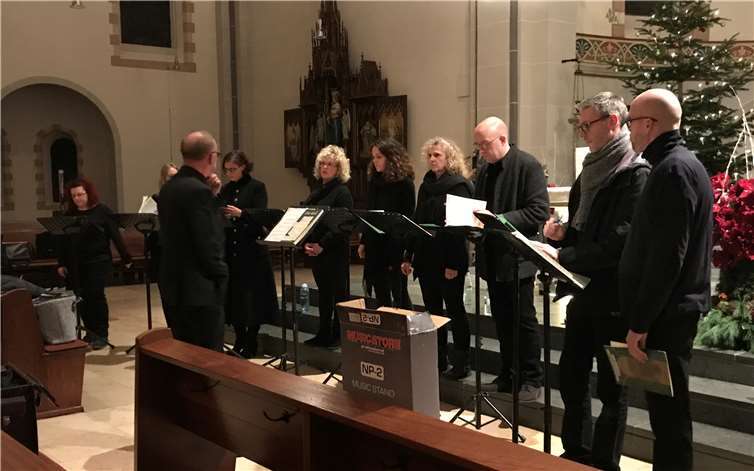 Der Gospelchor der evangelischen Gemeinde Vallendar begeisterte.