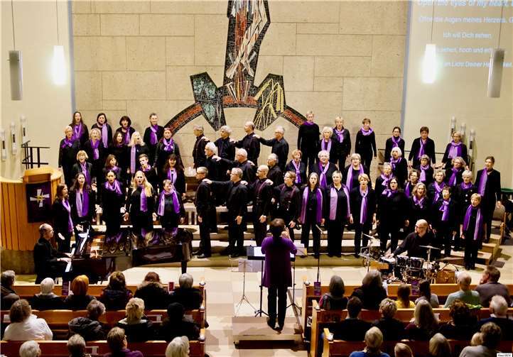 Der Gospelchor lädt auch in diesem Jahr zu seinen beliebten Konzerten ein. privat