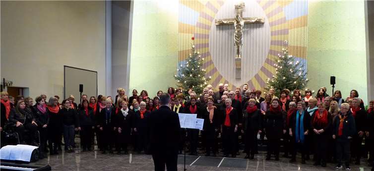 Der Gospelworkshop im Herz-Jesu-Haus Kühr war gut besucht.Quelle: Herz-Jesu-Haus Kühr