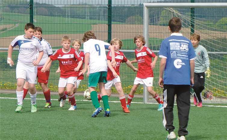 Der Grafschafter SV erreichte beim Turnier des FF Noorden 02 lediglich Platz 8. privat