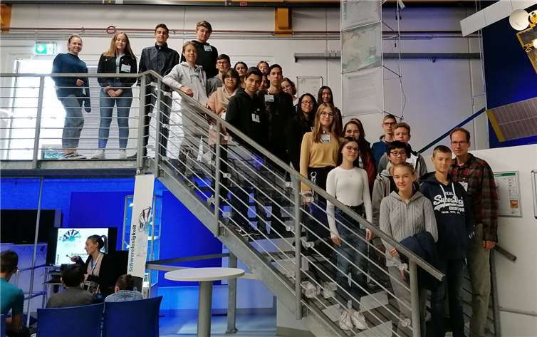 Der Grundkurs Physik 10 ph3 im Deutsche Zentrum für Luft- und Raumfahrt in Köln.Foto: privat