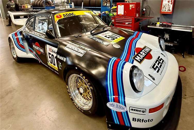 Der Gruppe 5 Porsche Carrera RSR.  Foto: Privatarchiv Kunkel