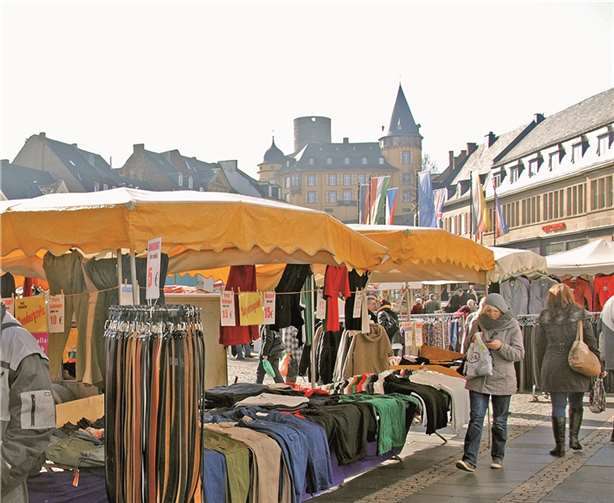 Der Halbfastenmarkt 2013. Stadt Mayen