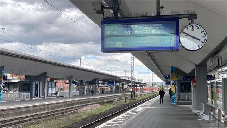 Der Hauptbahnhof in Koblenz. Foto: Archiv/CF