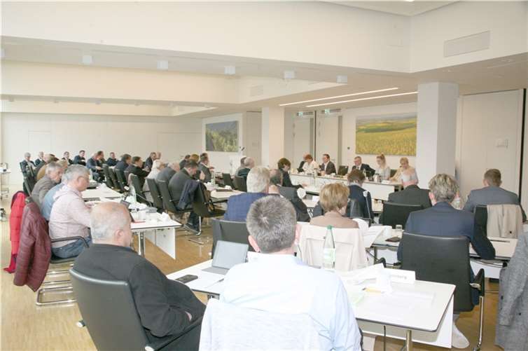 Der Haushaltsausgleich 2023 wurde in einer Sondersitzung des Kreistages beschlossen.  Foto: WE