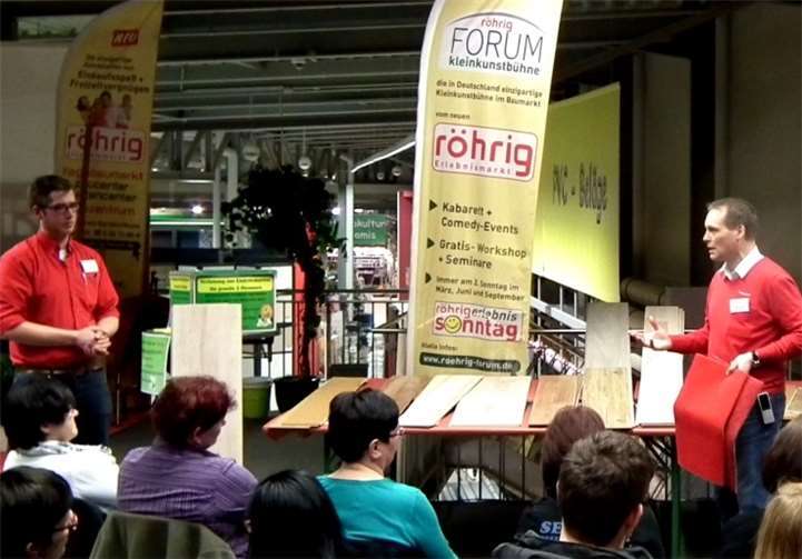 Der „Heimwerkerkurs für Frauen“ ,der jetzt am 6. Oktober wieder stattfindet, zählt zu den beliebtesten Seminaren im röhrig-forum.  privat