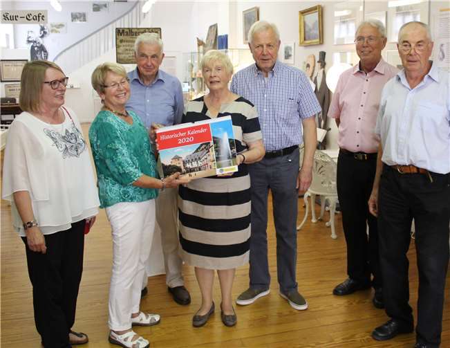 Der Historische Kalender für das Jahr 2020 wurde jetzt vorgestellt. Foto: Bürgerstiftung Bad Ems