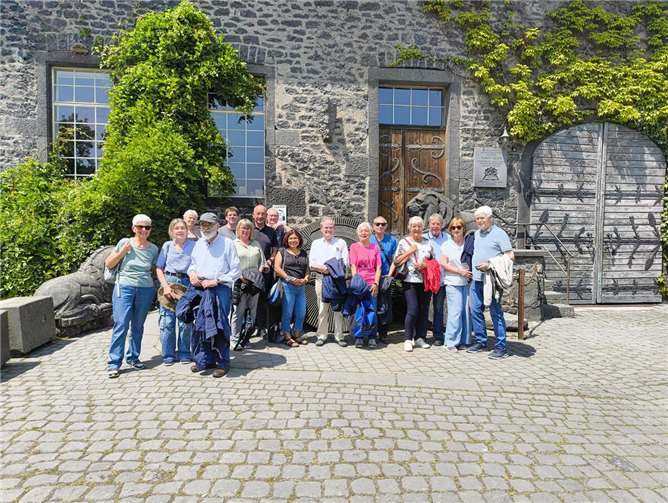 Der Historische Verein hat das bei seiner zweiten Exkursion Mendig besucht. Foto: privat