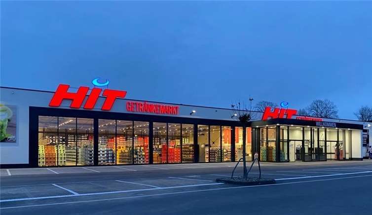 Der Hit-Getränkemarkt nach der Renovierung.