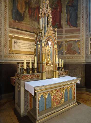 Der Hochaltar der Apollinariskirche. Foto: Erhard Wacker