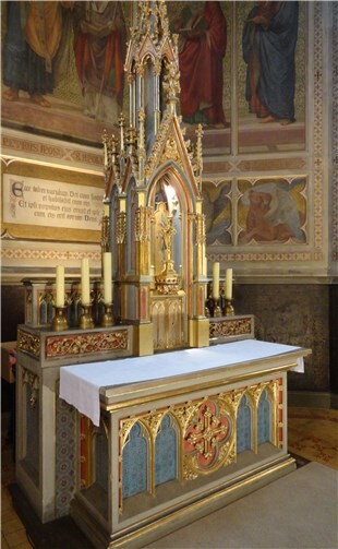 Der Hochaltar in der Apollinariskirche. Foto: Erhard Wacker