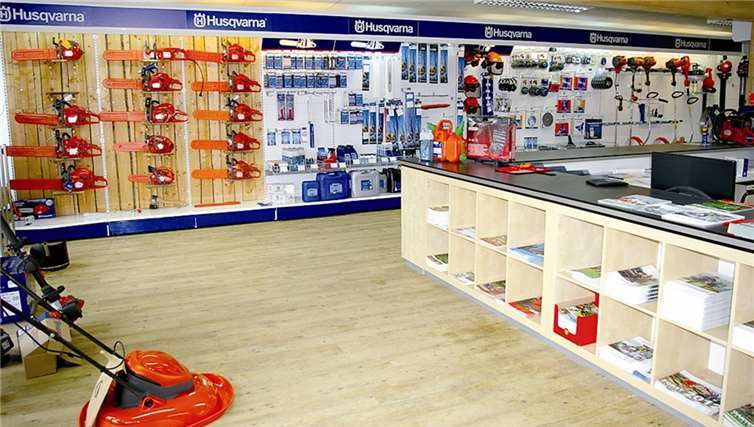 Der Husqvarna-Shop der Albert Schüttler GmbH. LÜ