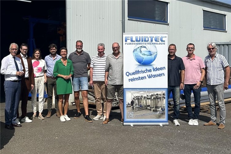 Der IHK-Regionalbeirat tagte bei Fluidtec Flüssigkeitstechnologie in Kempenich.