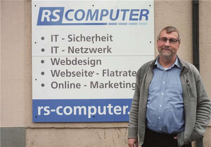 Der IT-Spezialist und Geschäftsführer Reiner Stutz (RS) gilt mit seinem Unternehmen als gefragter Partner in Sachen IT-Dienstleistungen. Foto: FRE