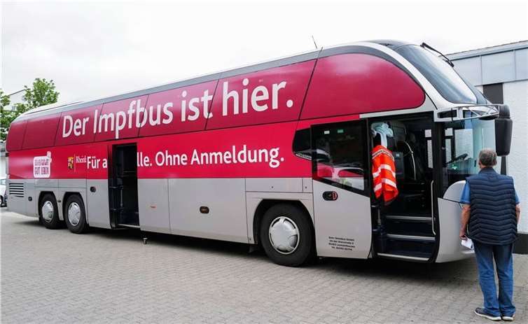 Der Impfbus machte schon mehrere Male in Neuwied Station.Foto: privat