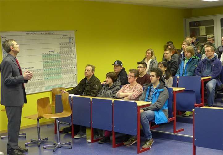 Der Infoabend der Fachoberschule stieß auf großes Interesse. privat