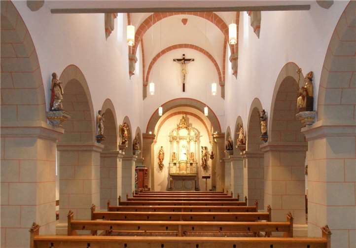 Der Innenraum der Pfarrkirche. Fotos: privat