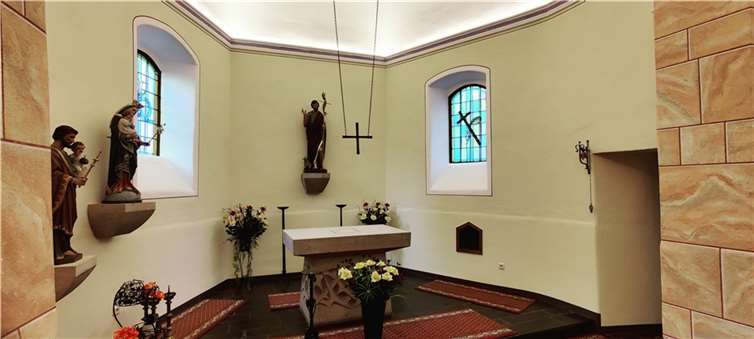 Der Innenraum wurde gänzlich renoviert.